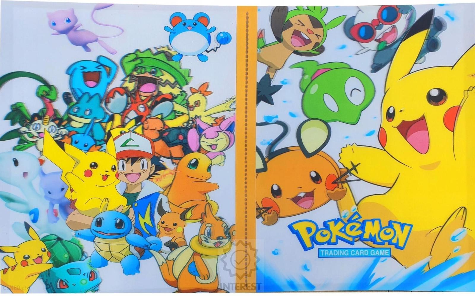 Album na kartičky pokémon 3D - A4 - Na 432 karet. Číslo.4