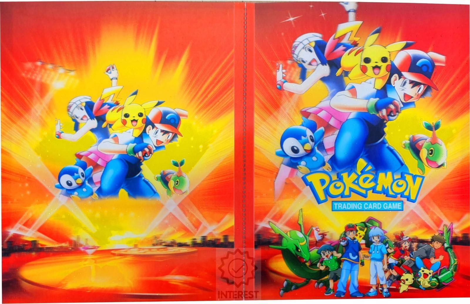 Album na kartičky pokémon 3D - A4 - Na 432 karet. Číslo.5