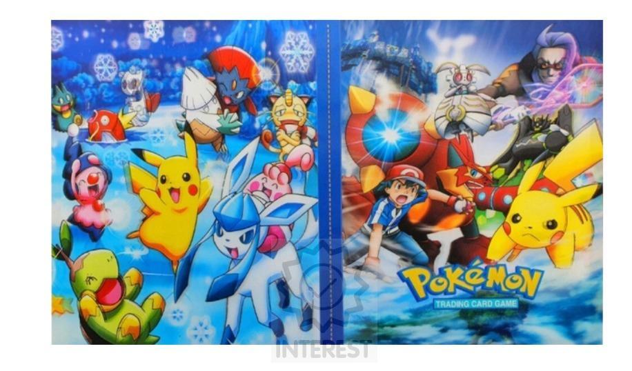 Album na kartičky pokémon 3D - A4 - Na 432 karet. Číslo.9