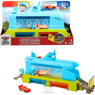 MATTEL CARS COLOR CHANGERS VELRYBÍ AUTOMYČKA.