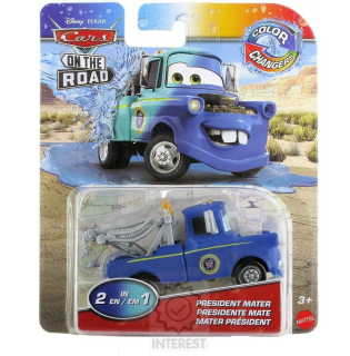 CARS AUTÍČKO BURÁK MĚNÍCÍ BARVU 1:55. Mattel.