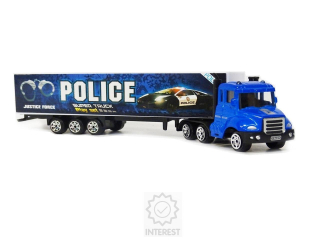 Tahač s návěsem 1:87 - POLICE.