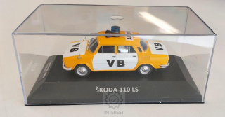 Škoda 110 LS 1:43 - Veřejná Bezpečnost..