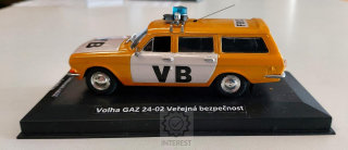 Kovový model - Volha GAZ 1:43 24-02 VB.