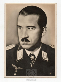 Pohlednice - Generál major Adolf Galland. (č.8)