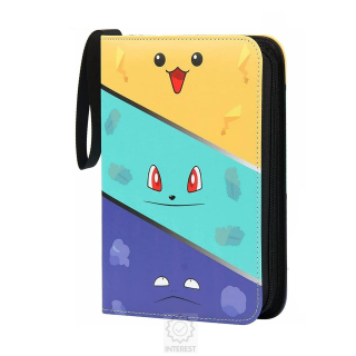 Pokémon sběratelské album sběratelských karet na zip na 480 kusů..