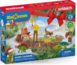 Adventní kalendář - Schleich - Dinosauři 24 okének.