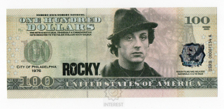 USA - 100 Dolarů 1976 - Rocky Balboa UNC.