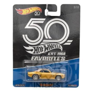 Hot Wheels angličák - 50 let '69 Camaro.