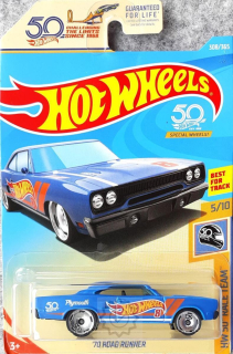 Hot Wheels angličák - 50 let 70 Road Runner FJX48.