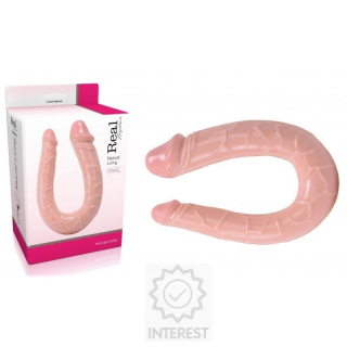 Oboustranné realistické dildo REAL - (K134536)