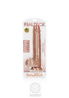 Extrémně realistické, dildo ve tvaru penisu s přísavkou 30,5cm- K13456