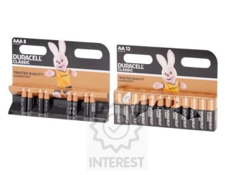 Baterie Duracell Classic 12 x AA a 8x AAA.